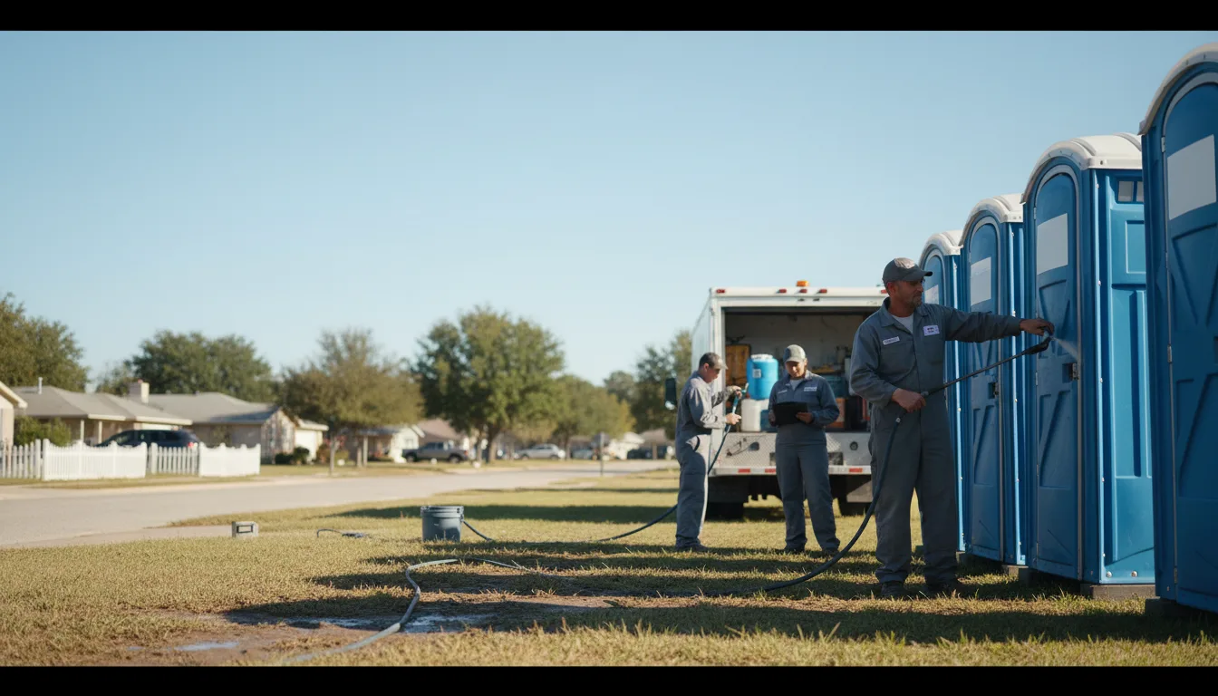 Long-Term Portable Toilet Rental in Hays, KS near me